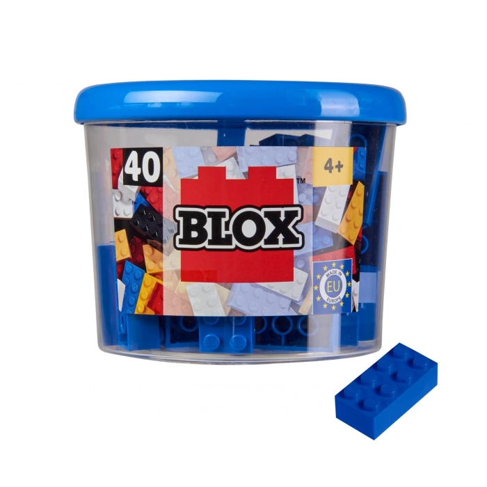 Kutuda Blox 40 Mavi Bloklar - SMB-104118881
