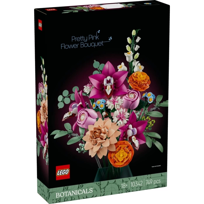 LEGO® Botanicals Pembe Çiçek Buketi 10342