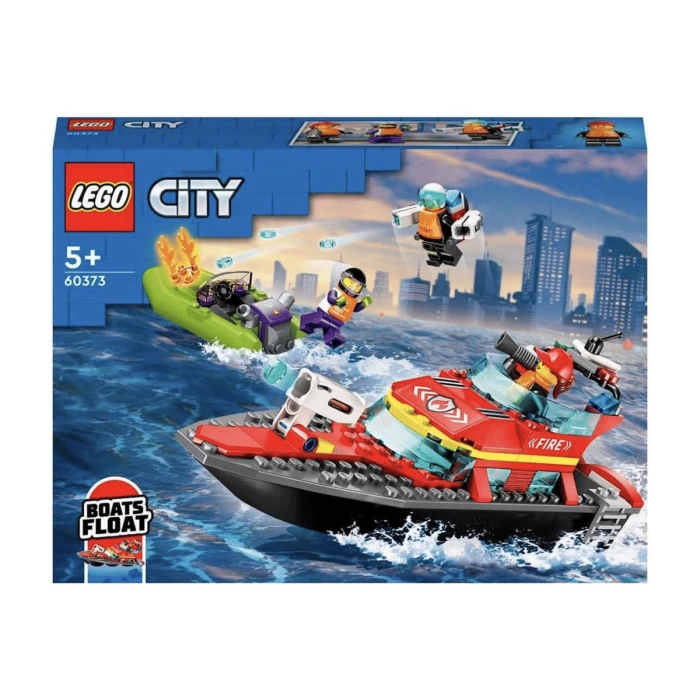 Lego City İtfaiye Kurtarma Teknesi 60373