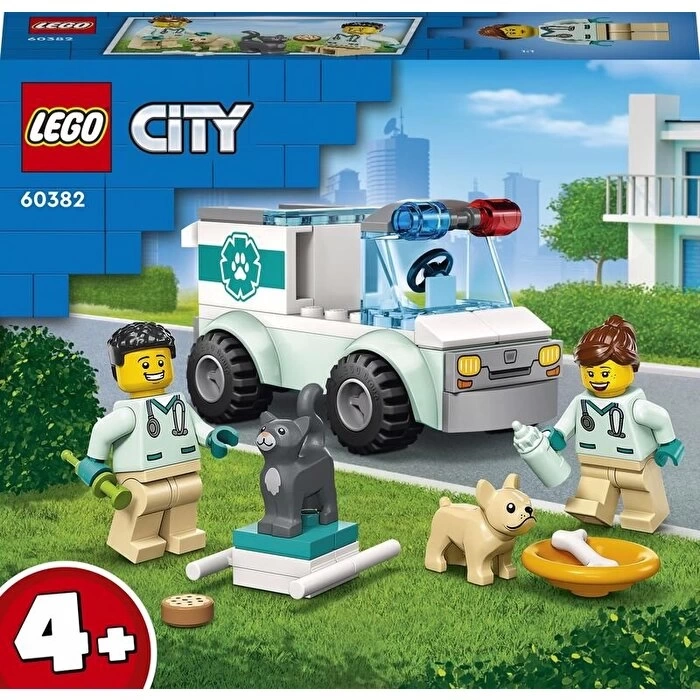 Lego City Veteriner Kurtarma Aracı 60382