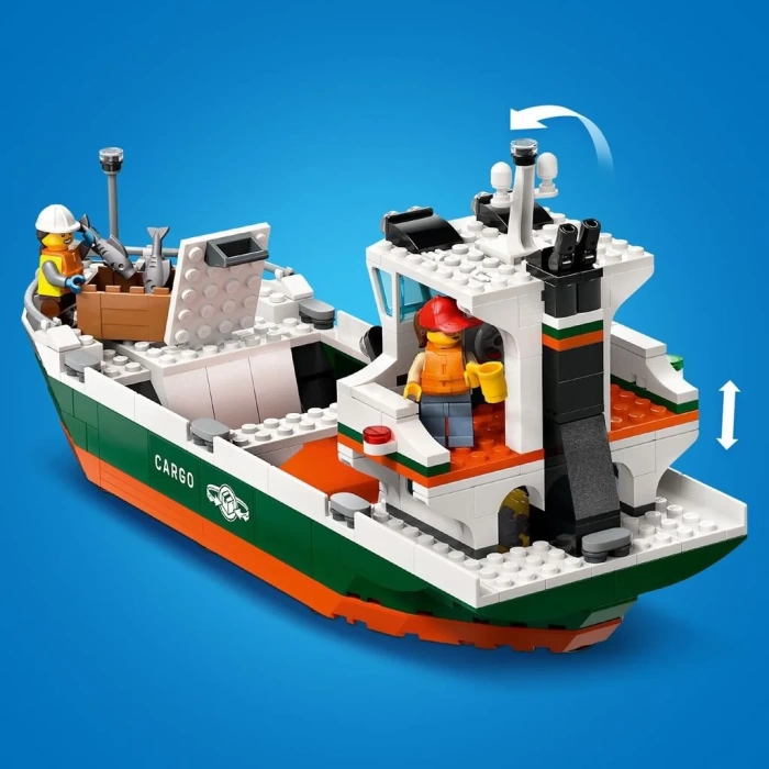 LEGO City Yük Gemili Liman 60422