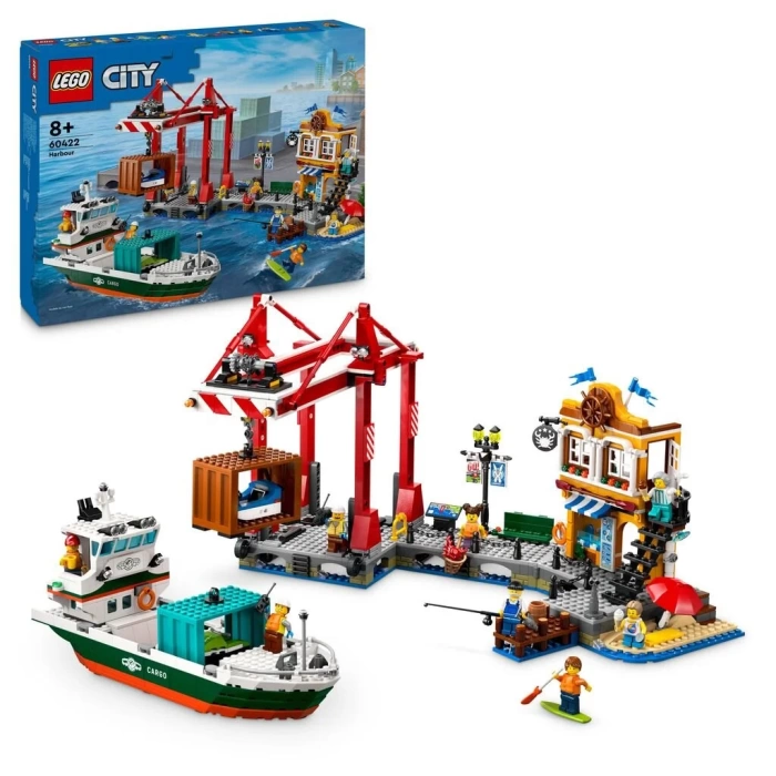 LEGO City Yük Gemili Liman 60422