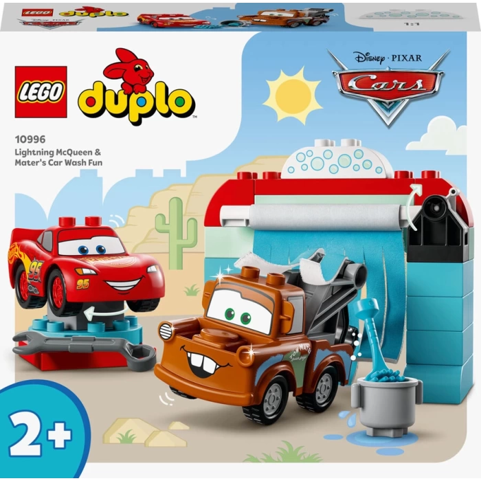 LEGO® DUPLO® | Disney™ Şimşek McQueen ve Materin Oto Yıkama Eğlencesi 10996