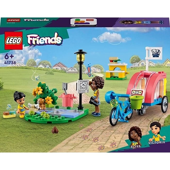 LEGO Friends Köpek Kurtarma Bisikleti 41738