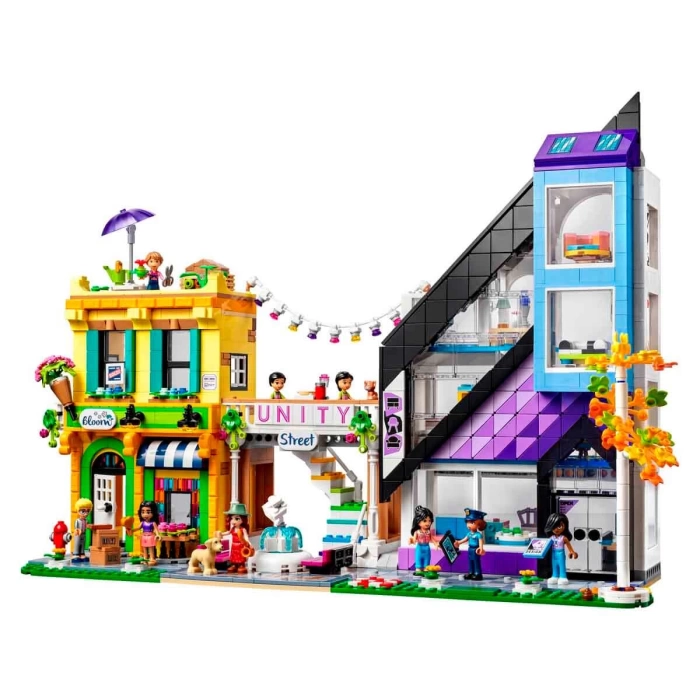 LEGO Friends Şehir Merkezi Çiçek ve Tasarım Dükkanları 41732