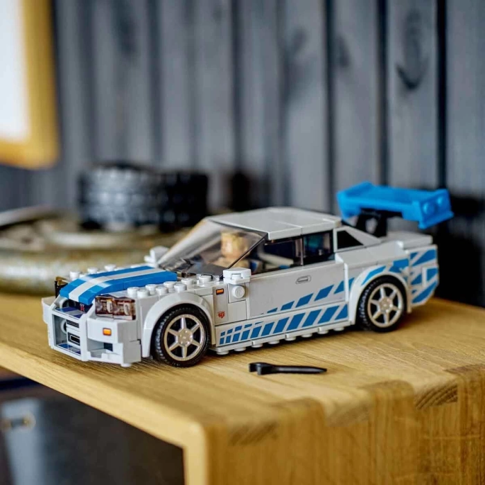 LEGO Speed Champions Daha Hızlı Daha Öfkeli Nissan Skyline GT-R (R34) 76917