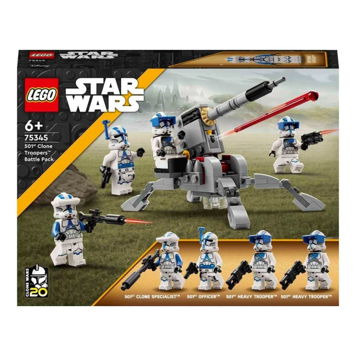 LEGO Star Wars 501. Klon Trooperlar Savaş Paketi 75345