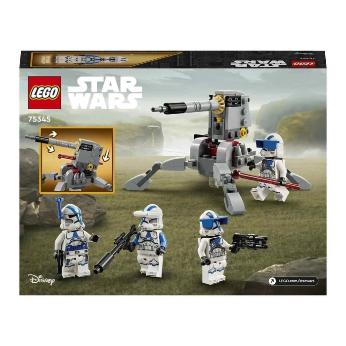 LEGO Star Wars 501. Klon Trooperlar Savaş Paketi 75345