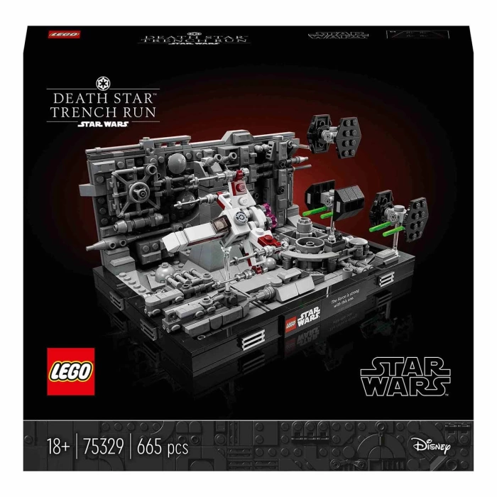 LEGO Star Wars Ölüm Yıldızı Hendek Akını Diyoraması 75329