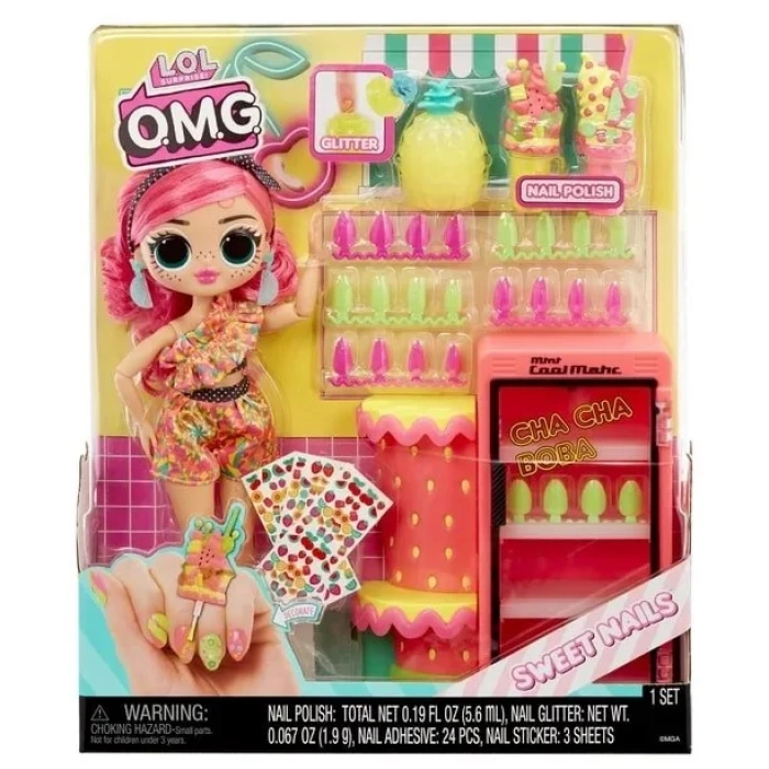 L.O.L. Surprise Sweet Nails OMG Pinky Pops Meyve Dükkanı