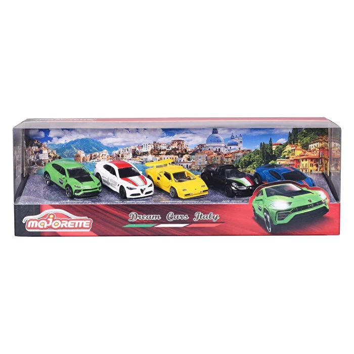 Majorette Dream Cars Italy 5li Koleksiyon Paketi