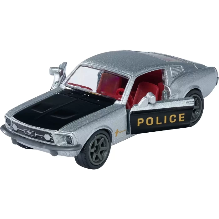 Majorette Ford Mustang Fastback Police - Premium Vintage Metal Series
