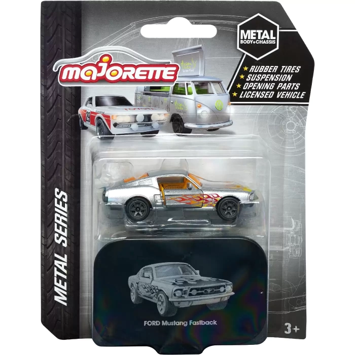 Majorette Ford Mustang Fastback - Premium Vintage Metal Series