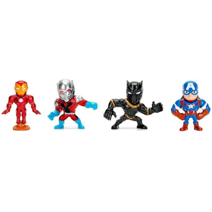 Marvel Avengers 4 Pack 2.5 Inch Metal Figür