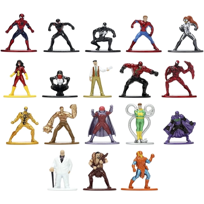 Marvel Multi Pack Nano Figures, Wave Metal Figür Seti