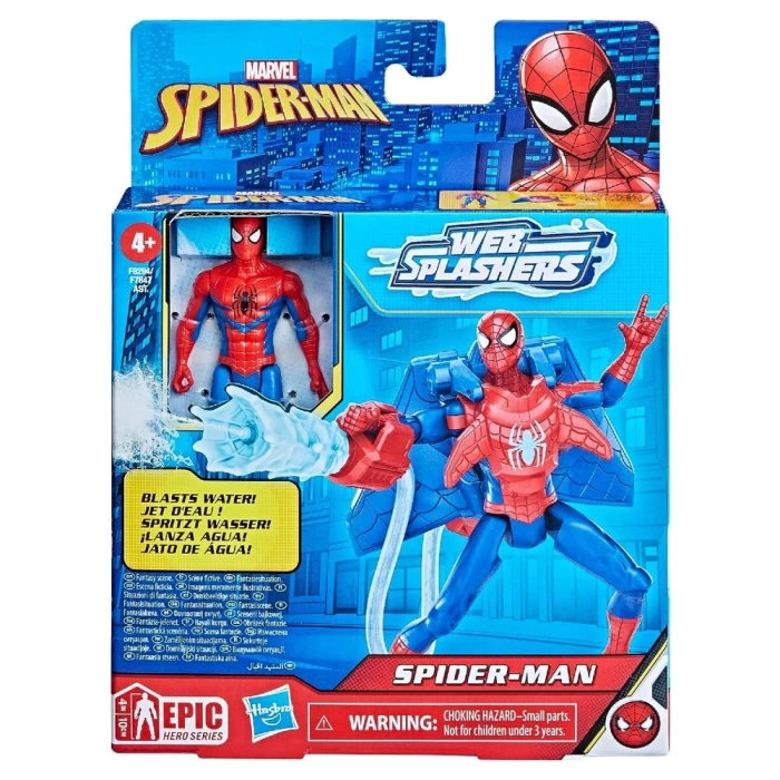 Marvel Spider-Man Epik Kahraman Serisi Aqua Web Warriors Figür Spiderman