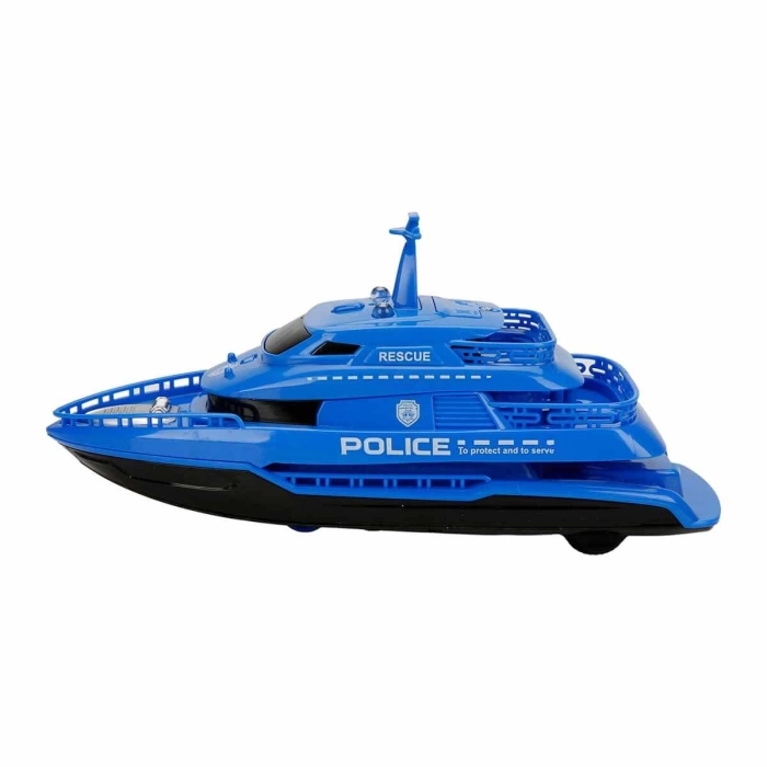 Maxx Wheels Sea Rescue Sesli ve Işıklı Kurtarma Gemisi - Polis