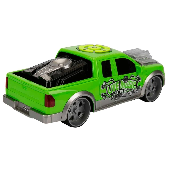 Maxx Wheels Sesli ve Işıklı Pick Up Araba - Yeşil