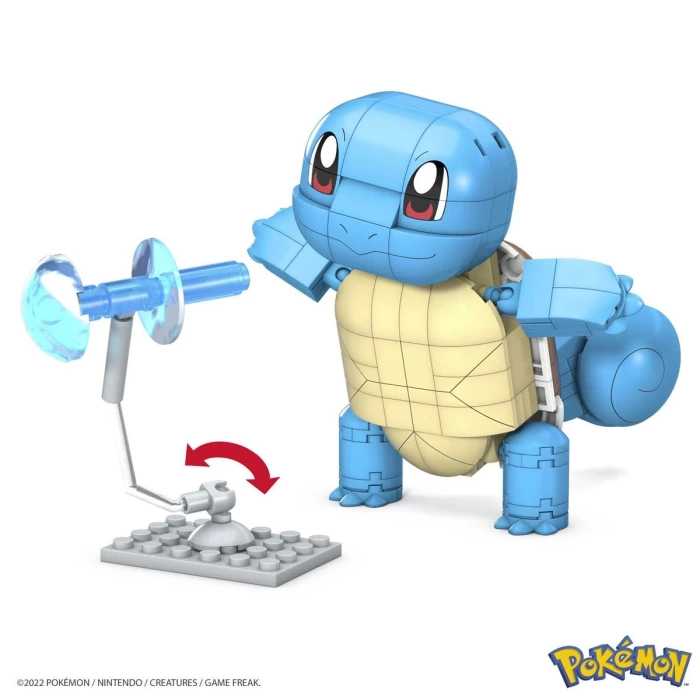 MEGA Pokemon  Squirtle  Yap ve Oyna Figürler 199 parça