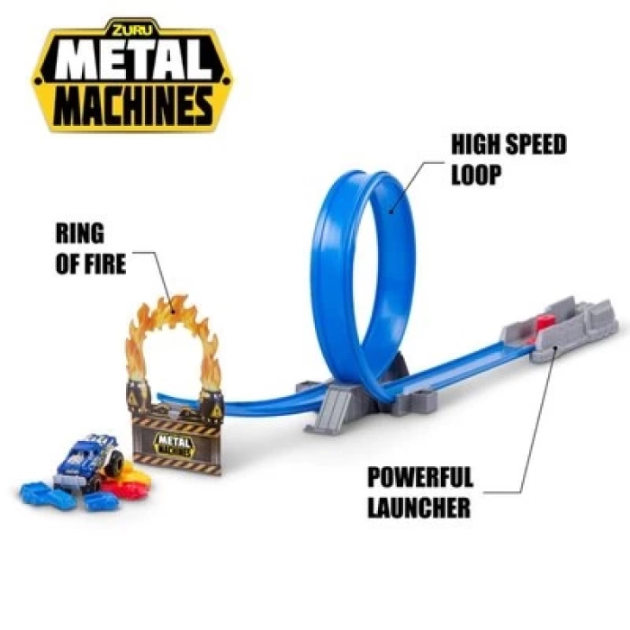 Metal Machines Kızgın Yol Oyun Seti 670
