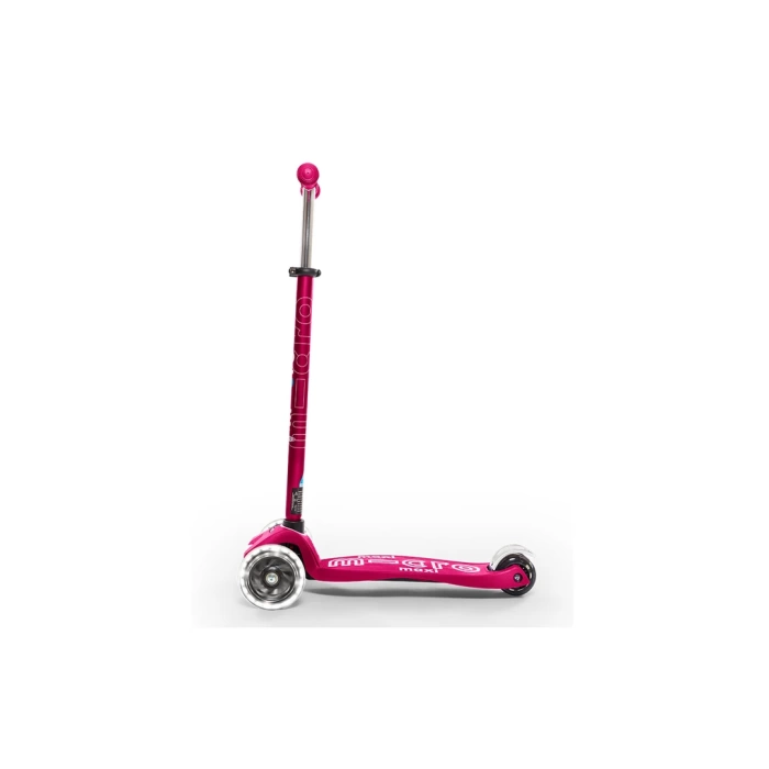 Micro Mini Deluxe LED 3 Tekerlekli Scooter Pink