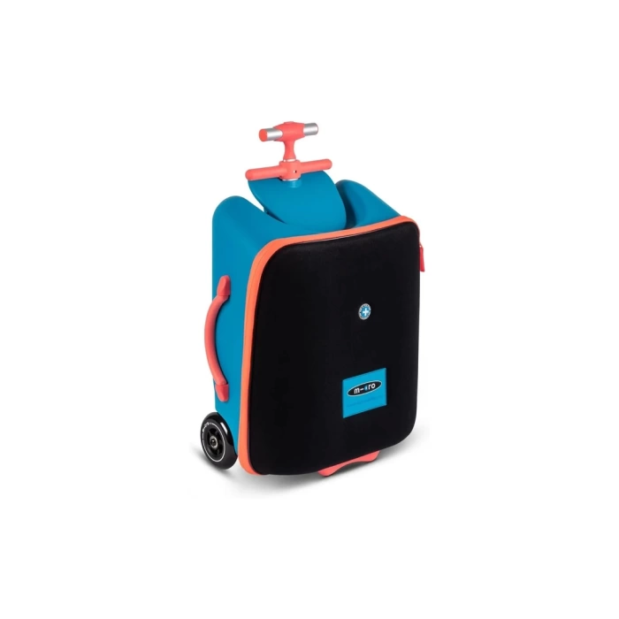 Micro Ride On Luggage Eazy Scooter Bagaj Ocean Blue