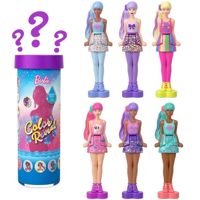 Mini BarbieLand Color Reveal Bebek Sürpriz Paket HYF28