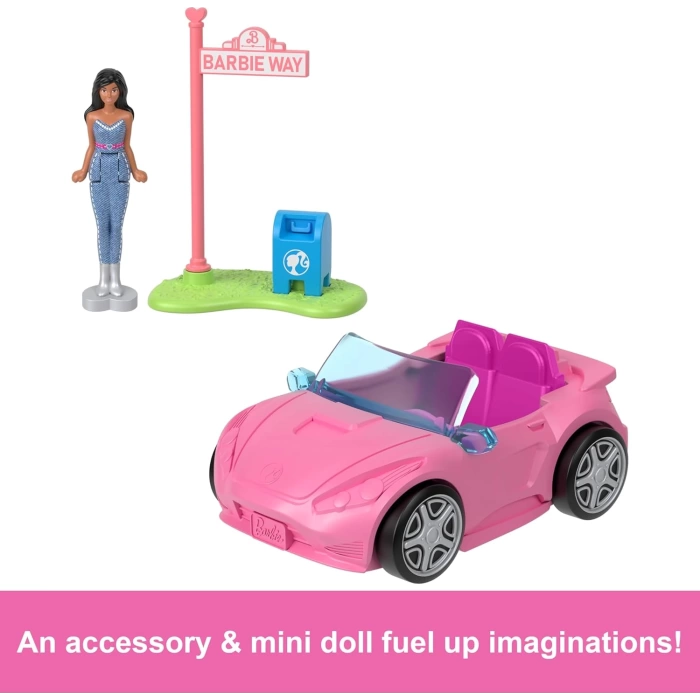 Mini BarbieLand Renk Değiştiren Konvertibl Araba