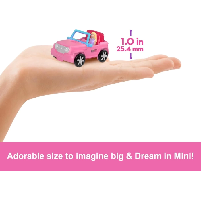 Mini BarbieLand Renk Değiştiren SUV ve Çadır Aksesuarı