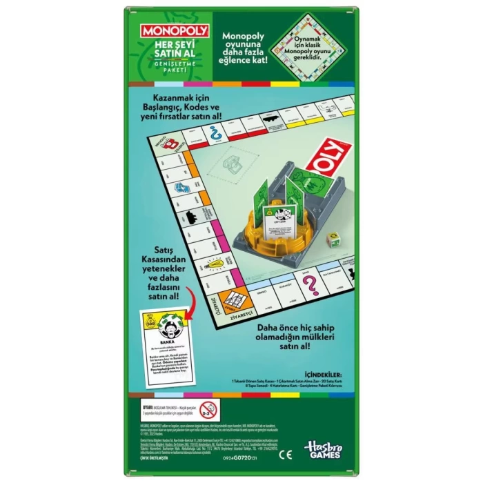 Monopoly Her Şeyi Al Genişletme Paketi