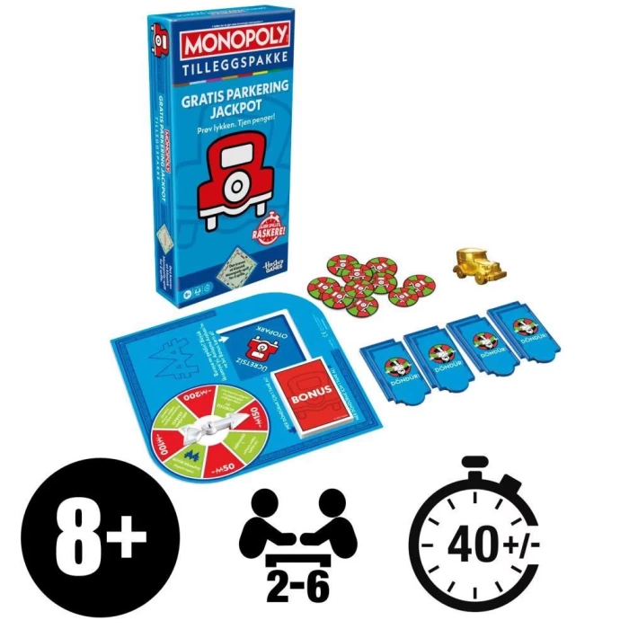 Monopoly Ücretsiz Otopark Büyük İkramiye Genişletme Paketi
