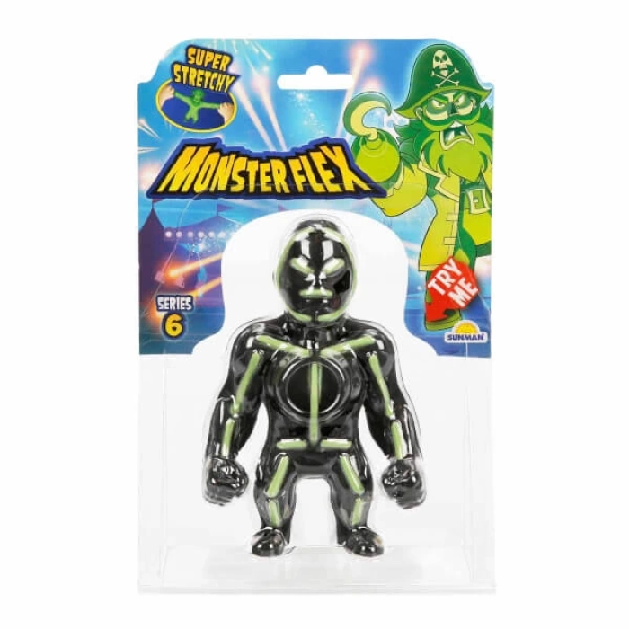Monster Flex Stretch Figür S6 15 cm - Neon Man