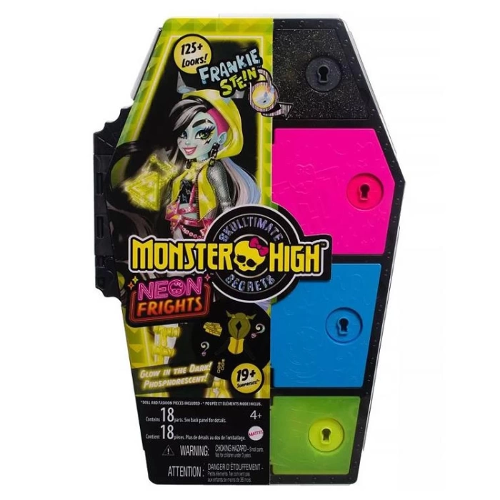 Monster High Neon Frankie Stein Oyun Seti S3 HPD59-HNF79