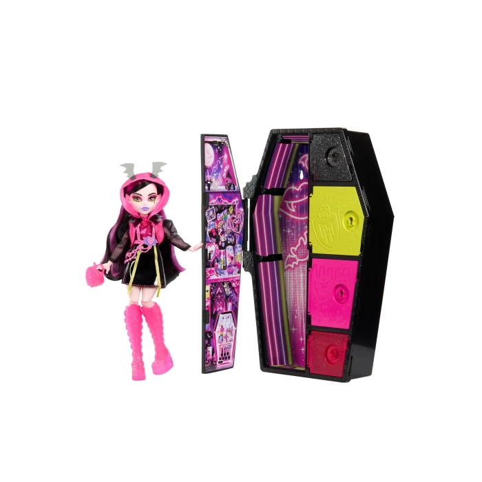 MONSTER HIGH Neon Frights Bebekler Hnf78 - Draculara