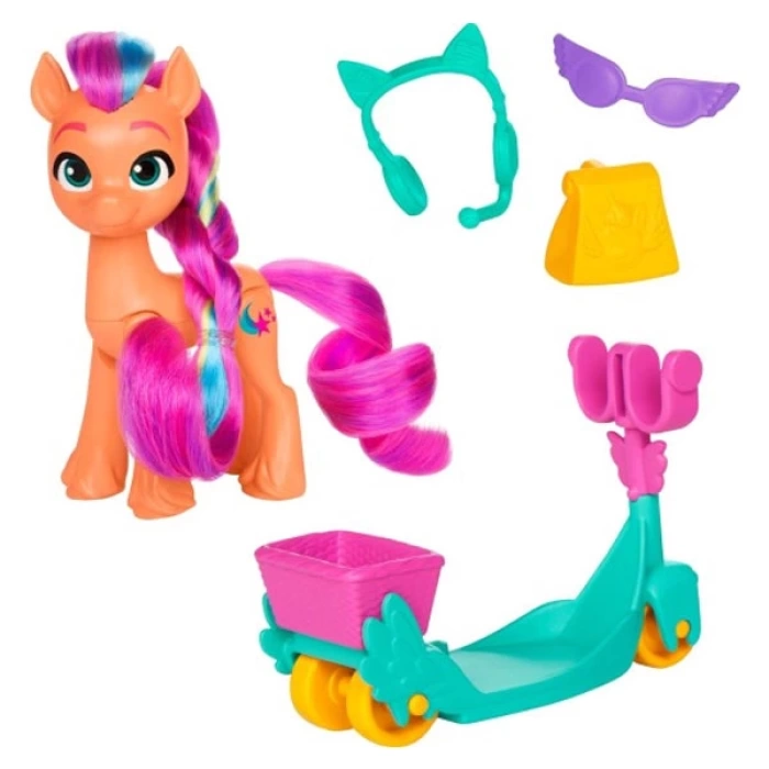 My Little Pony Figür Set Scooter Sunny Starscout F8725-F8737