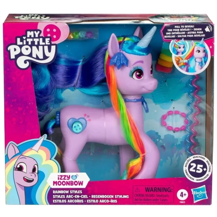 My Little Pony Izzy Moonbow Gökkuşaği Stili F8825