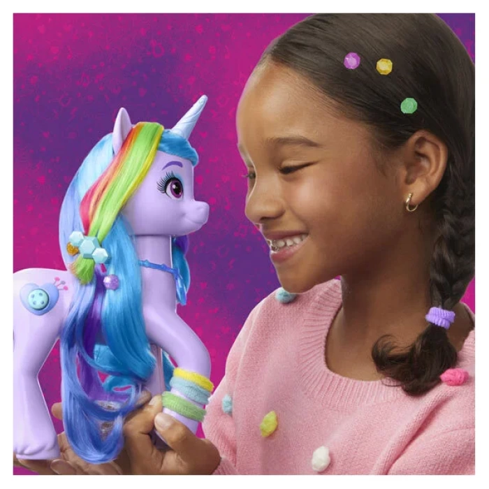 My Little Pony Izzy Moonbow Gökkuşaği Stili F8825