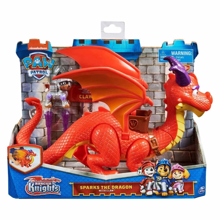 Paw Patrol Rescue Knights Sparks the Dragon Oyun Seti