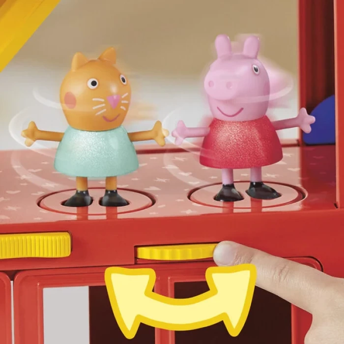 Peppa Pig 2si 1 Arada Parti Otobüsü F8881