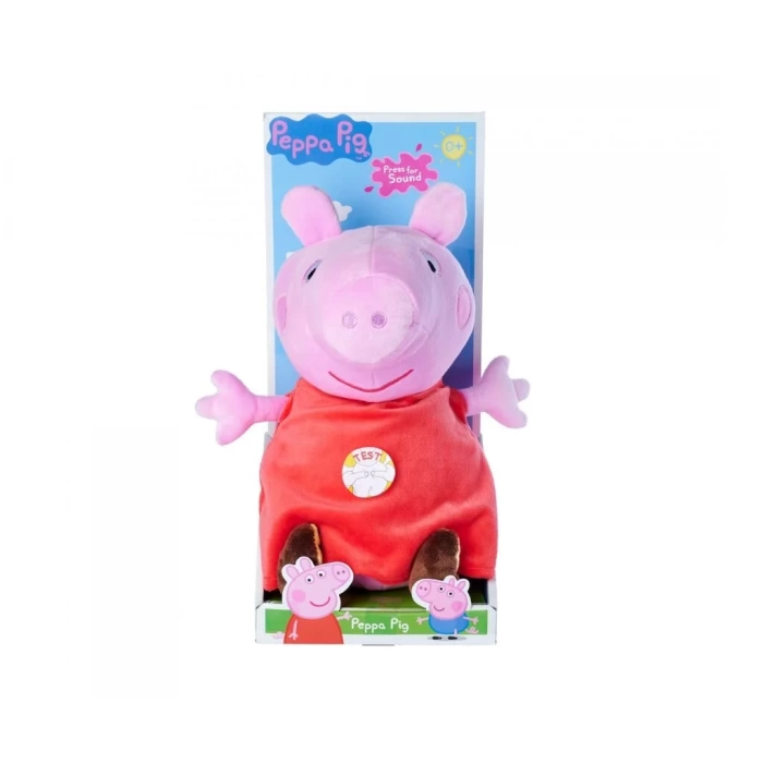 Peppa Pig Sesli Peluş 22 Cm