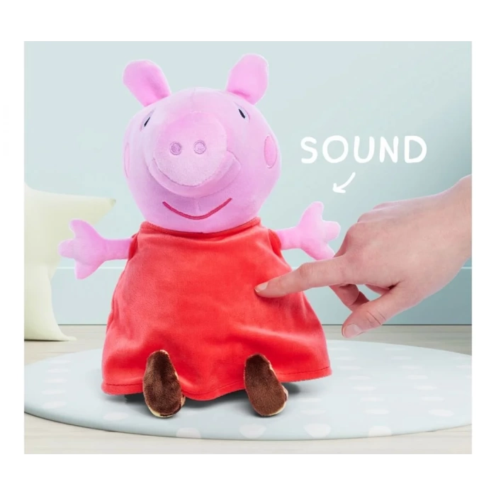 Peppa Pig Sesli Peluş 22 Cm