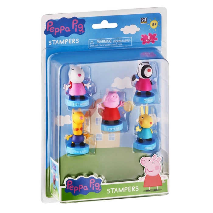 Peppa Pig Stampers 5 li Figür Model 1 PMI-PP5040