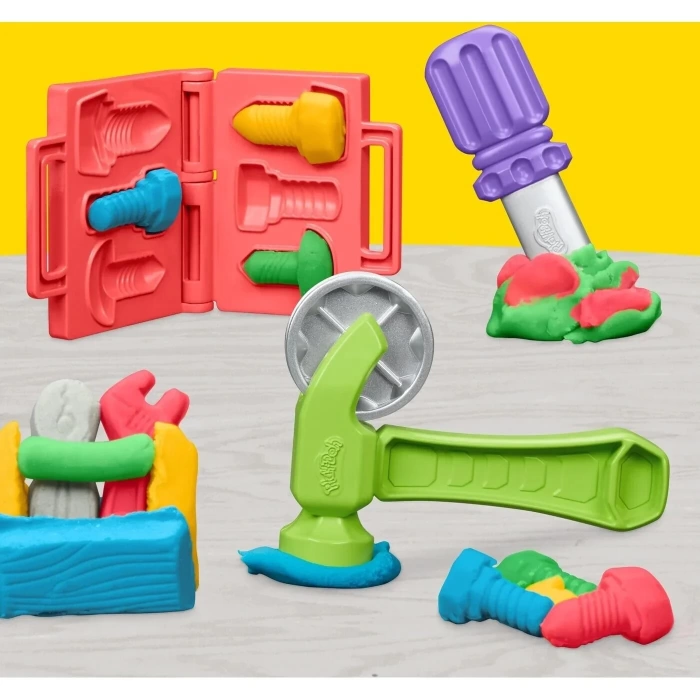 Play Doh Damga ve Testere Aleti Tezgahı F9141