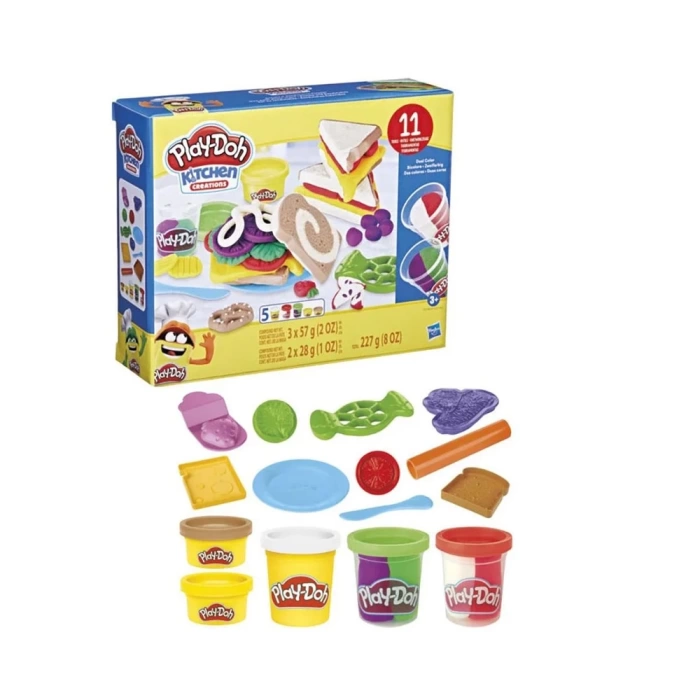 Play Doh Mutfak Atölyesi Sandwich Seti F5746