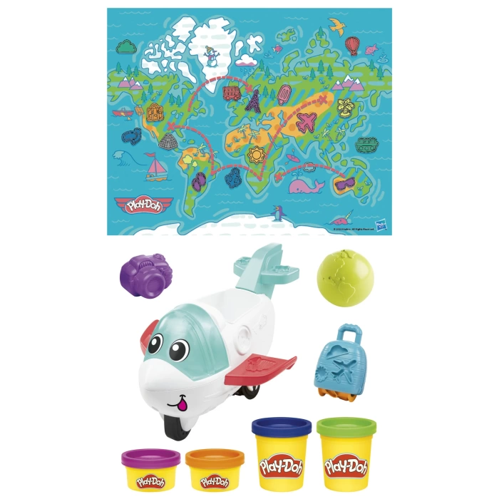 Play Doh Starters Eğlenceli Uçak Oyunu F8804