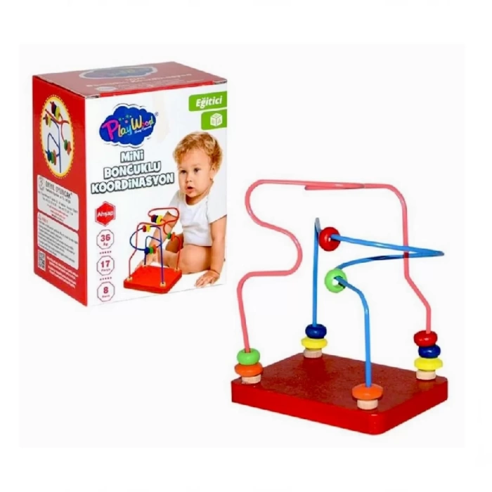 Playwood Ahşap Mini Boncuklu Koordinasyon