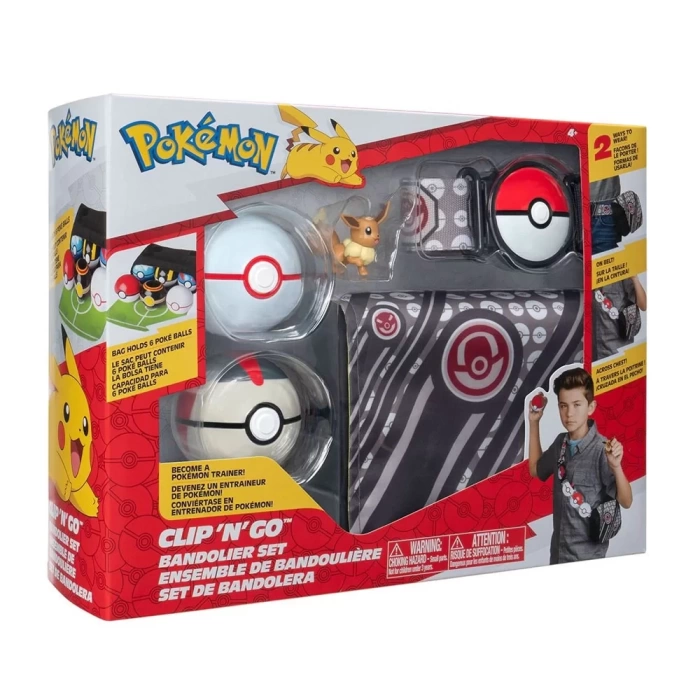 Pokemon Clip N Go Bandolier Büyük Set Pkw3157 Pokpkw0028