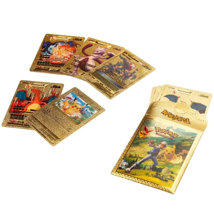 Pokemon Gold Trading Card 10’lu Paket