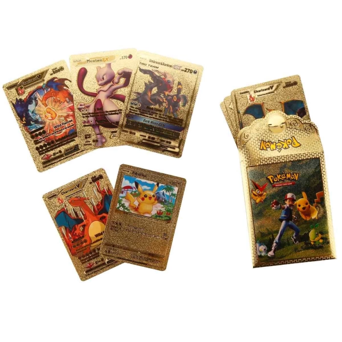 Pokemon Gold Trading Card 10’lu Paket