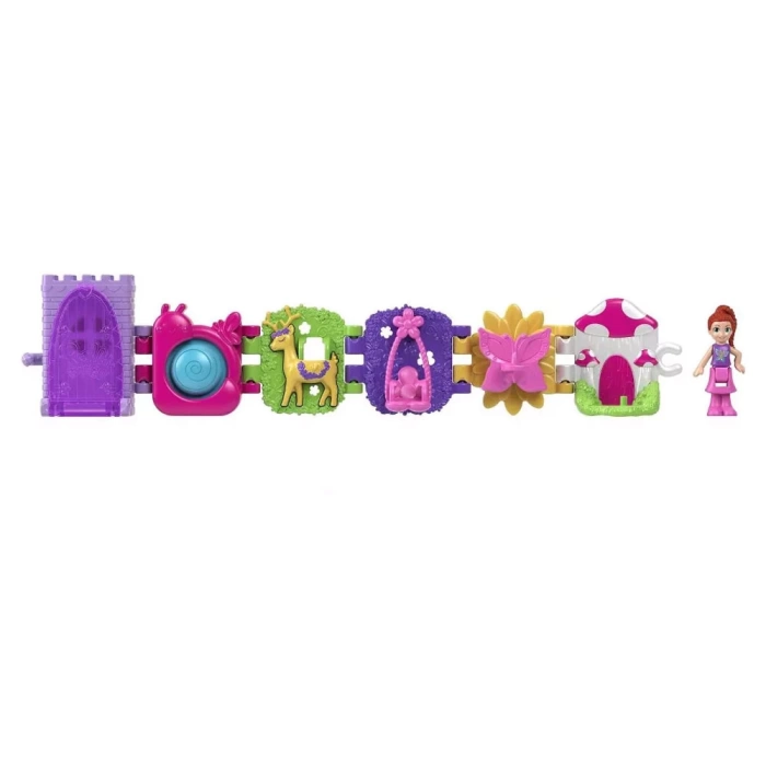 Polly Pocket Bileklik Olabilen Sevimli Oyun Setleri HKV67-HKV69